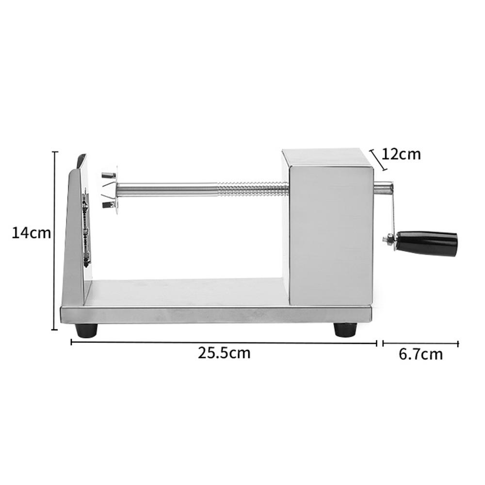 Manual Tornado Potato Spiral Cutter Twisted Potato Slicer Spiral Potato Cutter French Fry Potato Tornado Twister