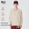 Baleno S&K Men's Round Neck Letter Print Sweater