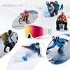Anti-fog ski goggles for adults UV400 - white
