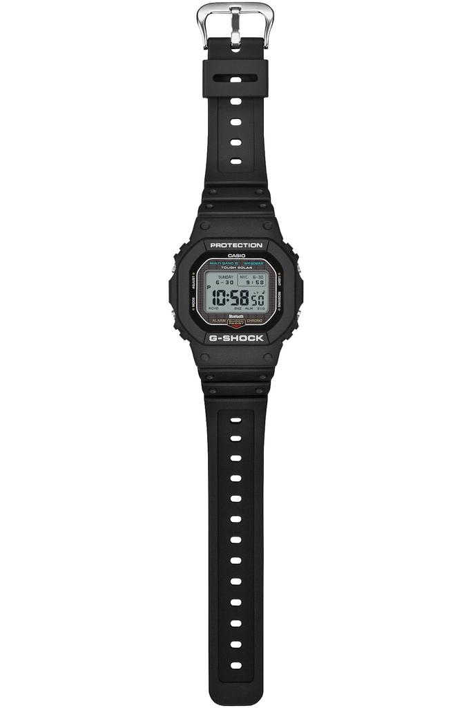 Casio G-SHOCK GW-BX5600-1JF, Tough Solar, Связь со смартфоном через Bluetooth, Высококонтрастный MIP ЖК-дисплей, Экологичный биоматериал