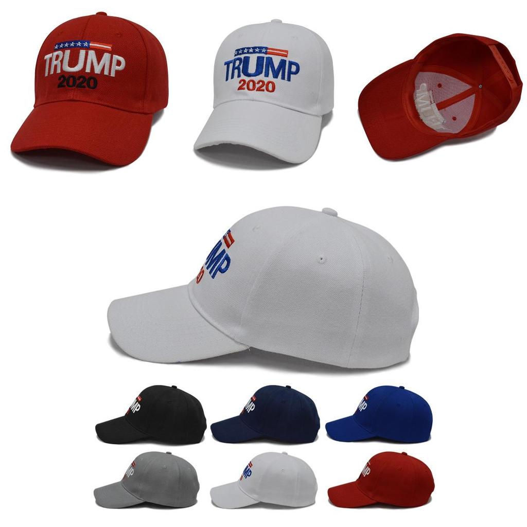 Дональд Трамп 2020 Сделайте Америку снова великой Кепка Вышитая бейсболка Красная