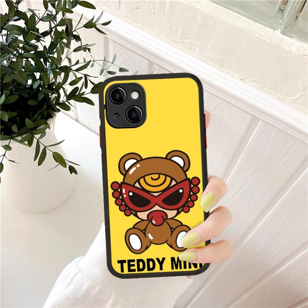 Japan Fashion Hysteric Mini Phone Case For IPhone 14 11 12 13 Mini Pro Max 8 7 Plus X XR XS MAX Translucent Matte Cover