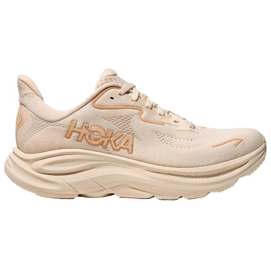 HOKA ONE ONE CLIFTON 10 Slip Resistant Low top Casual Running Shoes Women's Beige 1162050-VCH