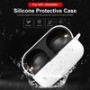 Silicone Case for Sony WF 1000XM4 Earbuds Solid White Protective Cover