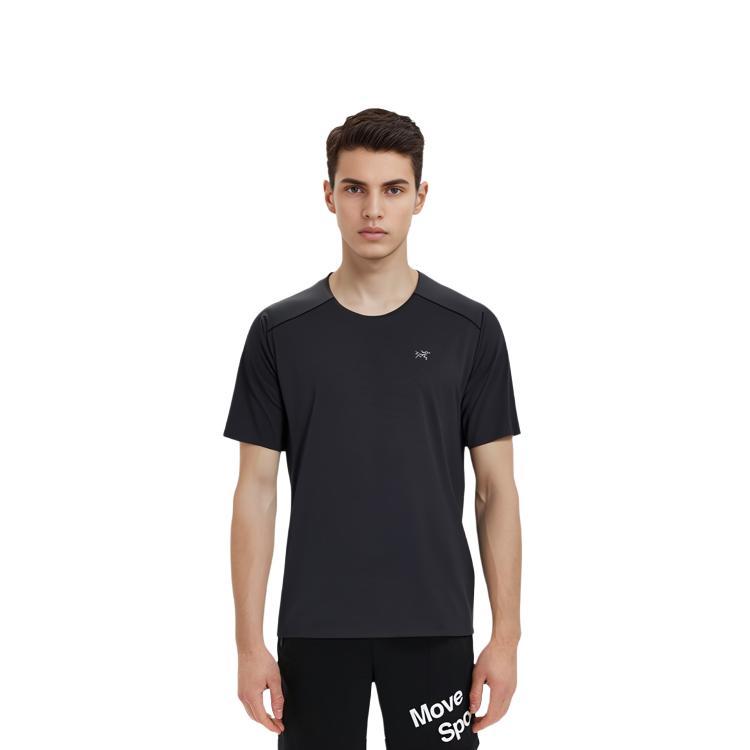 Arcteryx Norvan T Shirts Men's Crew Neck Moderate Straight Fit X000006405