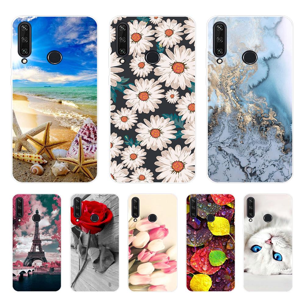 Чехол для Huawei Y6P, мягкий силиконовый чехол из ТПУ для телефона Huawei y6p 2020 Y 6P, чехол MED-LX9N HuaweiY6p, бампер Fundas, полное покрытие