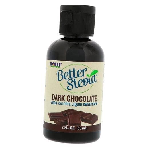 Стевия, подсластитель, не содержащий калорий, Better Stevia Liquid, Now Foods  59мл Без вкуса (05128003)