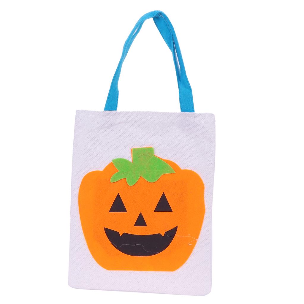 Tote Bag Linen Cute Vivid Storage Sack for Halloween Decoration Party Show Dress Up