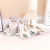 Autumn Winter Luxury Cotton Pet Quilt High Quality Flannel Cat Blanket with Cute Animal Pattern Fleece