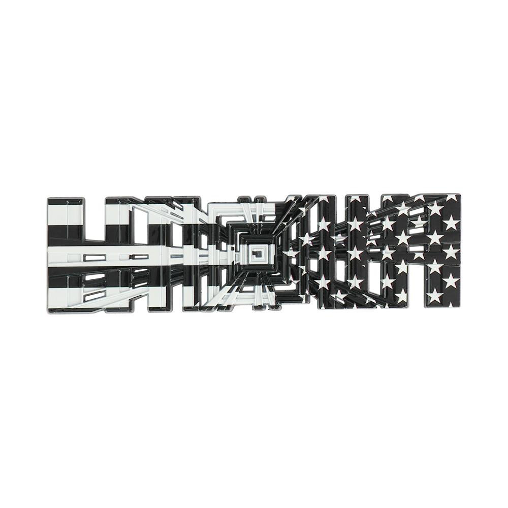 TDMC1 For Tesla Model 3 Y S X Roadster Cybertruck Car Style Plaid Logo Badge Sticker Trunk Emblem Decal Performance Letter Decoration
