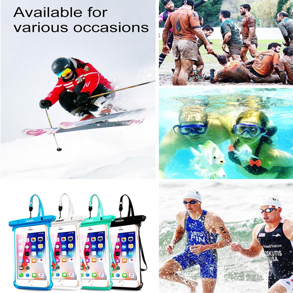 Прозрачный водонепроницаемый чехол для телефона