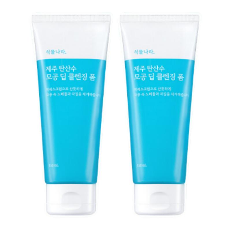 SIKMULNARA Jeju Sparkling Water Pore Deep Cleansing Foam 150мл x 2