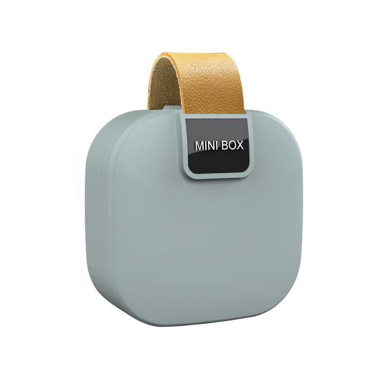 Портативный мини-кейс для хранения: Многофункциональный кабель для передачи данных, зарядное устройство, органайзер для Bluetooth-наушников