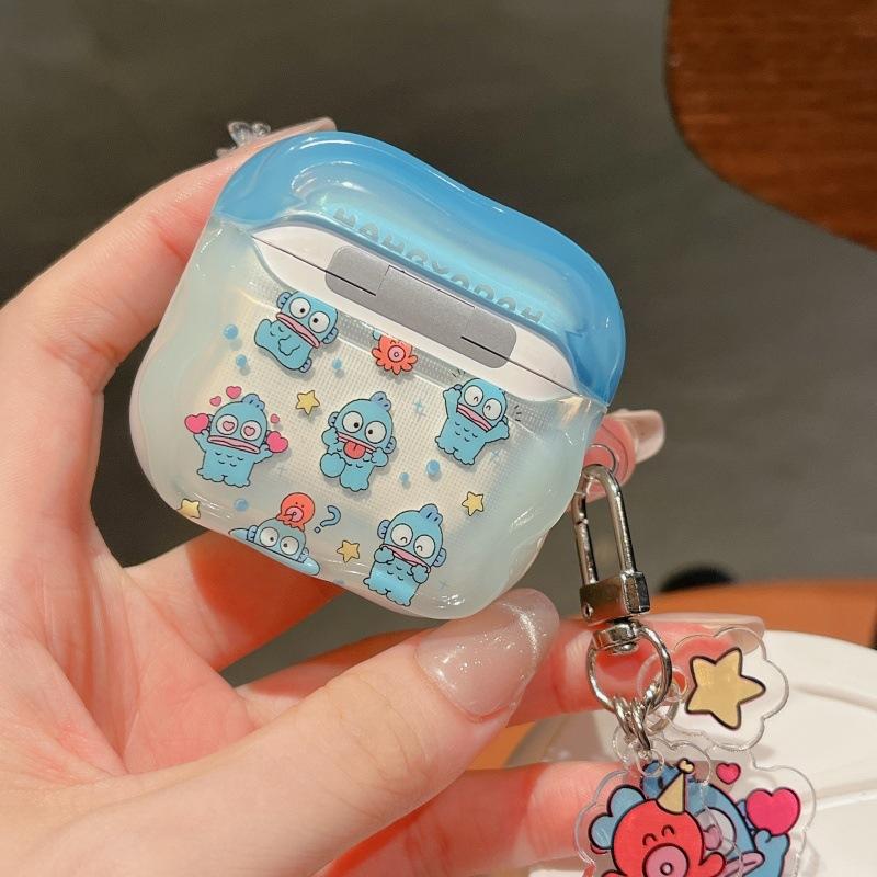 Cute ugly fish for AirPods 1 apple bluetooth wireless headphone case girl 1/1/1 generation pro1 protective case