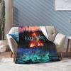 Sci-Fi Movie Avatar Fire and Ash Blanket Coral Fleece Plush Multifunction Super Warm Throw Blanket for Bed Travel Bedspreads