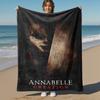 1PC Annabelle Creation Outdoor Flannel Blanket Soft Plush Decor for Picnics, camping,Bedroom, Playroom, Office1211A