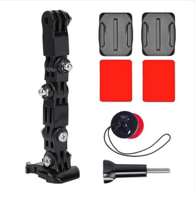 Крепление на мотоциклетный шлем для Gopro Hero12 11 10 9 8 7 6 5 4 3 Yi osmo Экшн-спортивная камера крепление анфас держатель аксессуары ремешок