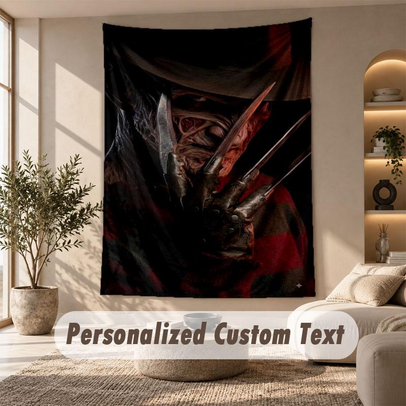 Wall Hanging Tapestry Art Cloth Bedroom Room Background DecorA Nightmare on Elm Street Freddy Krueger