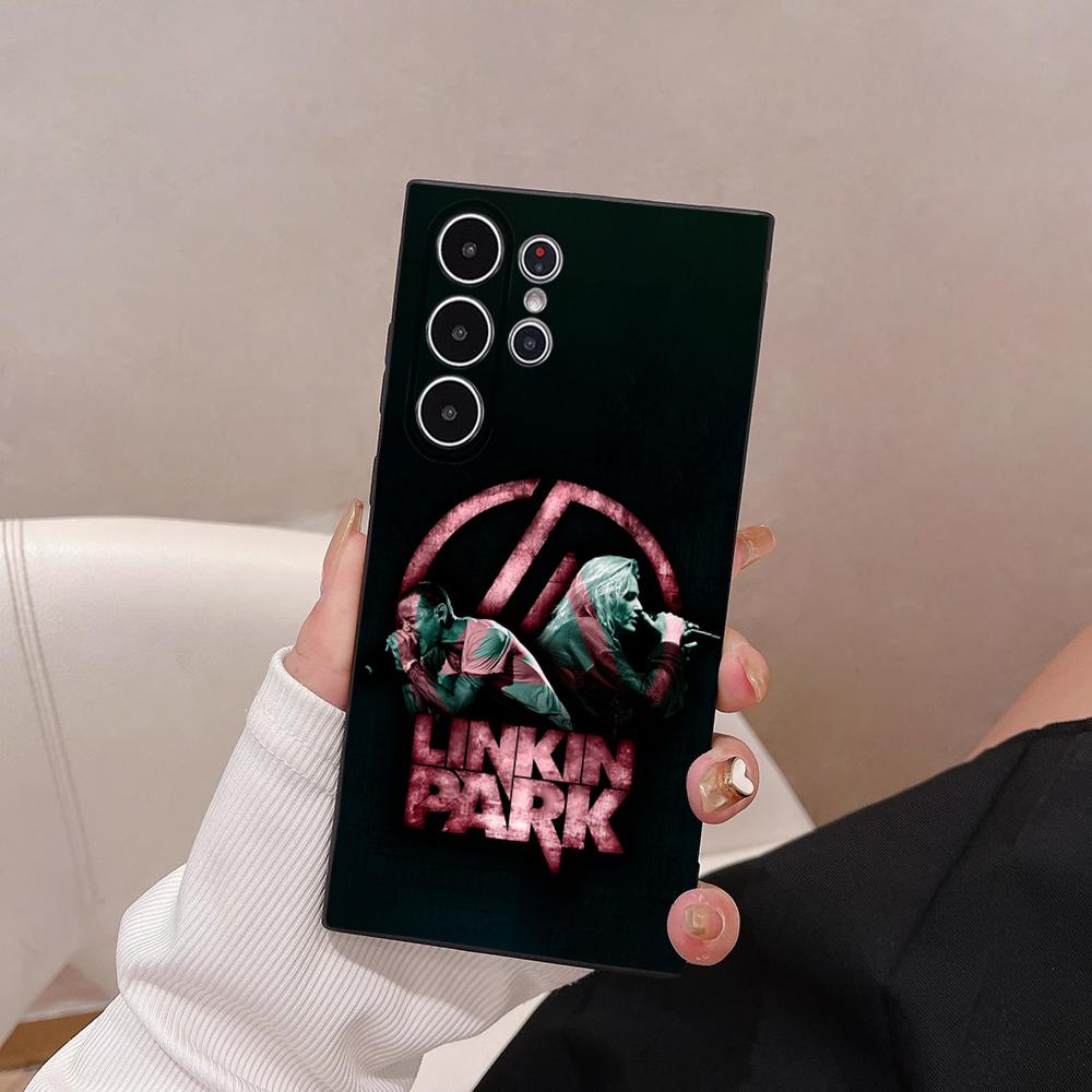 Чехол для телефона Band L-Linkin P-Park Cool для Samsung Серии S S21 S22 S23 S24 S25 FE Plus Ultra Мягкий ТПУ, приятный для кожи