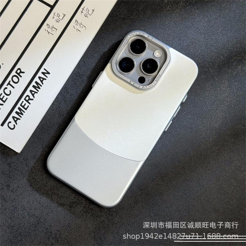 Пигментная кожа подходит для чехла мобильного телефона iphone15PROMAX Apple 14 простой высококачественный матовый противоударный защитный чехол