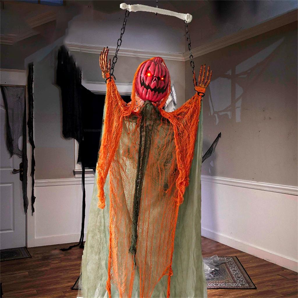 Halloween Glow Witch Decoration Props Witch Holiday Party Haunted House Atmosphere Decorations