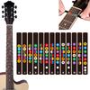 Water Resistant Universal Guitar Fretboard Note Labels Fingerboard Fret Stickers