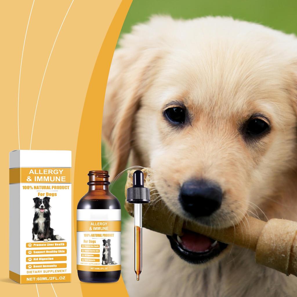 Pet Immunization Anti-allergic Pet Nutritional Supplement For Dogs 60ML