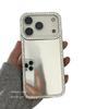 Чехол для iPhone 17 Pro Max с гальванизированными краями и стразами, подходит для iPhone 16/15/14/13/12/8, Всесторонне защитный чехол.