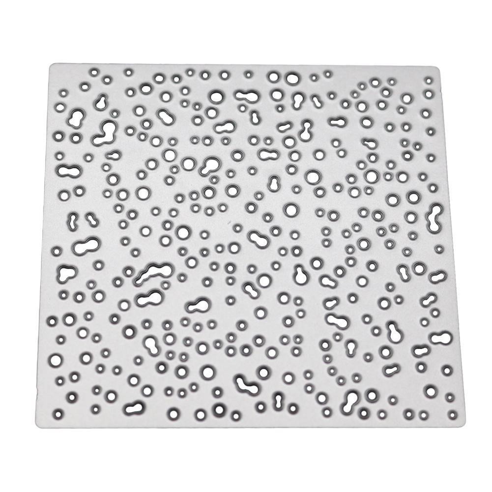 Квадратная рамка с отверстием под фон металлический серебристый трафарет тиснение вырубные штампы для скрапбукинга бумага альбом карты изготовление