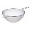 Nichi Nichi Tools Stainless Steel Strainer with Handle, 22.5cm, Dishwasher Safe, Made In Japan, Silver