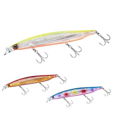 DAIWA Воблер Shoreline Shiner Z Vertis LI Bullpin Marble R140F-LI