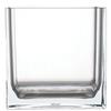 ВАЗА КУБ HAMMER GLASS, Ш8 x В8, Прозрачная, Ударопрочный поликарбонат, 2300176