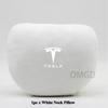 Whalq7 Для Tesla Model 3 Model Y Подушка-подголовник на сиденье автомобиля Подушка для шеи Модель S Модель X Мягкая удобная Подушка с эффектом памяти Защитное покрытие Аксессуары