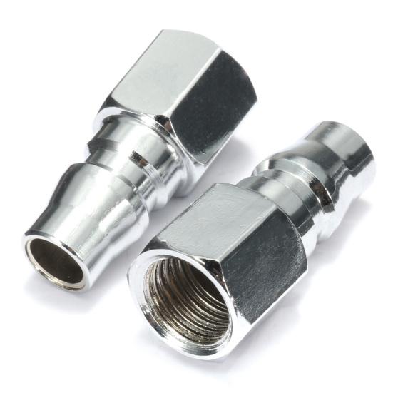 10Pcs 1/4inch Hose Quick Release Air Compressor Connector Coupler Fittings Set