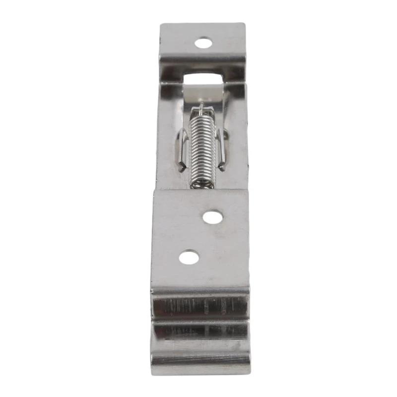 Европейский держатель рамки номерного знака автомобиля, клипсы для номерного знака прицепа, подпружиненный кронштейн из нержавеющей стали