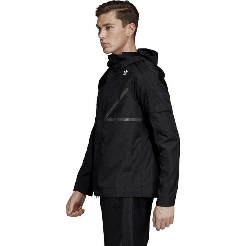 Adidas Casual Comfort Sports Jacket Men Outerwear Black DV1983