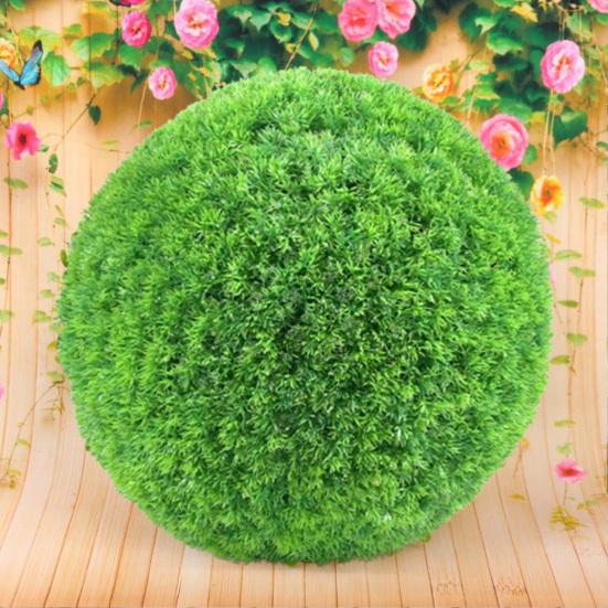 Устойчивые к УФ-излучению искусственные самшитовые шары для внутреннего и наружного украшения