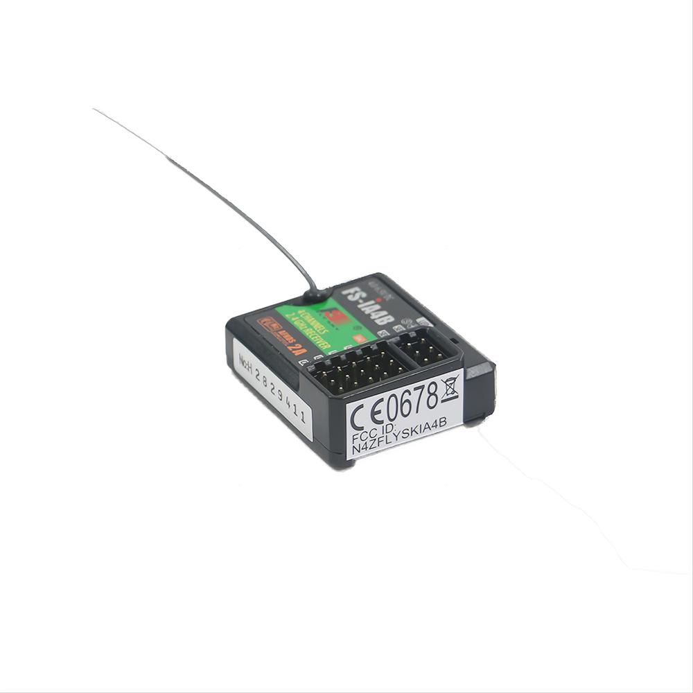 FS IA4B Receiver RC 2.4G 4 Channel RC Car Boat Receiver for FS I10 FS I6 FS GT2F FS GT2G FS IT4S FS I6S
