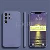 For Samsung Galaxy S25 Ultra Case Liquid Silicone Coque Cover Samsung S25 Ultra Cover TPU Protective Case S25 Plus Ultra Cover