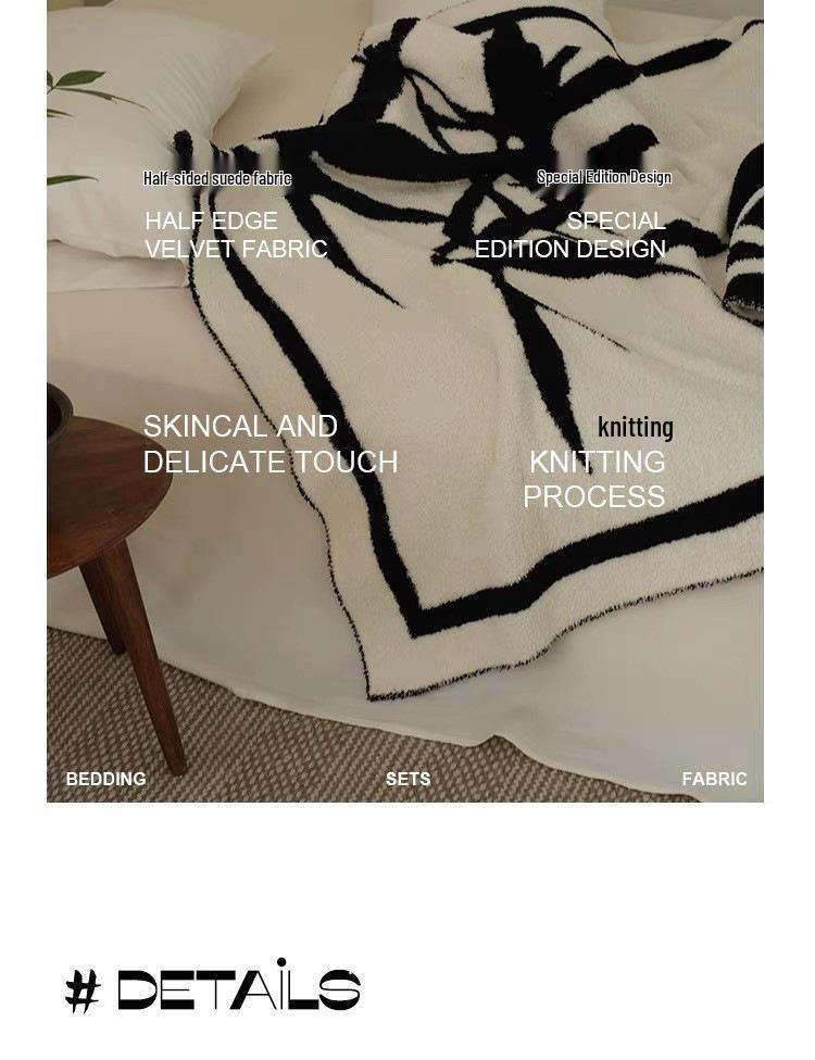 A-Class Bamboo Blanket: National Style Sofa and Bedding Accessory.