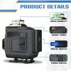 8/12/16 Line 4D Laser Level Adjustable Green Light Self-Leveling 360°Rotary Horizontal Vertical Cross Auto Measuring