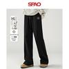 Мужские брюки-джоггеры SPAO SP с принтом собаки, свободные, из флиса