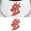 1 шт. Loong Totem Power Graphics наклейка для кузова автомобиля капот крышка двери, дракон наклейки пленка ПВХ авто внешний стиль