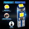 20Pcs Car Dashboard Instrument Panel Lamp Bulb 12V Canbus T5 58 74 286 W1.2W 3030 LED 3SMD Wedge LED Light