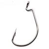50pcs/Lot High Carbon Steel Fishing Hooks Crank Hook For Soft Worm Bait 1# 2# 4# 6# 8# 1/0#-5/0# New Fishing Gear