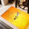 Soccer Player Action Floor Rug Office Rug Suitable for Kitchen Hallway Foyer Outdoor Antislip Carpet Decorate Offices Wedding Party Gift