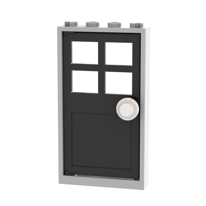 Дверные Оконные Строительные Блоки Совместимые с Крупными Брендами Детские Игрушки 60596 60623 6141 Раннее Обучение MOC Образовательные Подарки