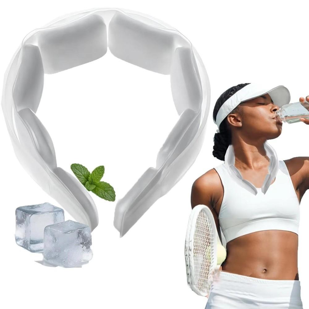 PCM Cooling Ice Neck Ring Reusable Cooling Neck Wrap New Neck Cooler  for Fitness