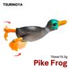 Fishing Master LY24 70 мм 10,5 г Дырявая утка-лягушка Плавающая рыболовная приманка Приманка с верхней водой Мягкая приманка Окунь Змеиная голова Вращающаяся приманка Приманка