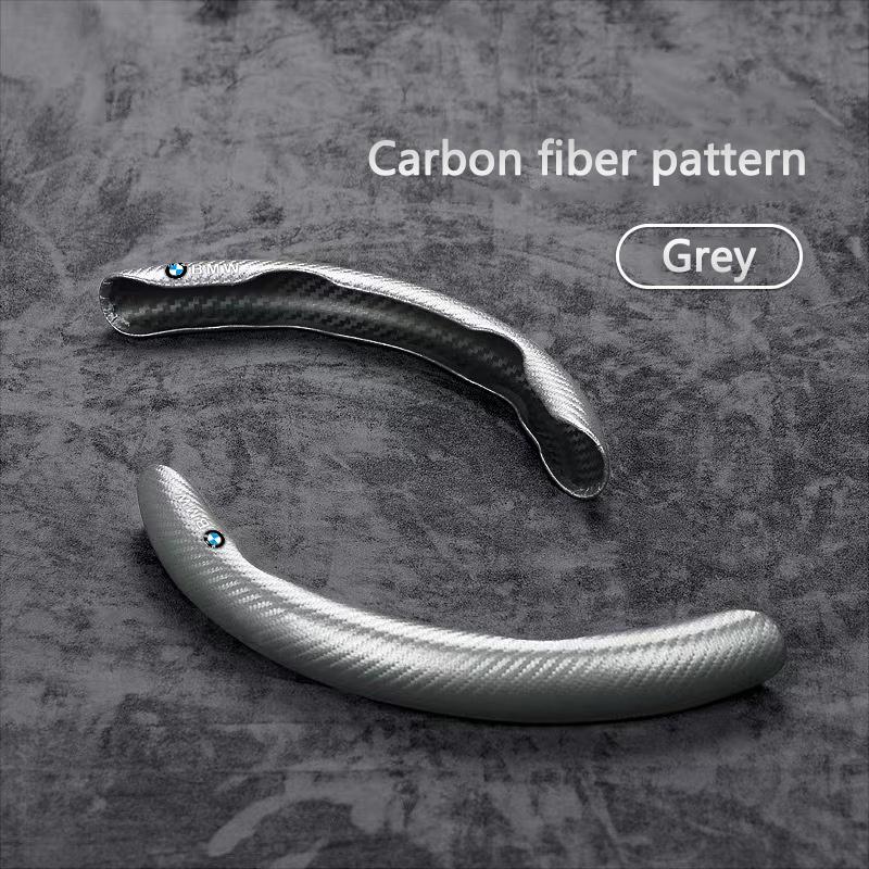 Carbon Fiber Car Steering Wheel Cover Non-slip Cover Auto Steering Wheel Handle Booster Protective Cover For BMW M F20 E83 E90